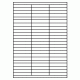 434 - Label Size 70mm x 12mm - 69 labels per sheet